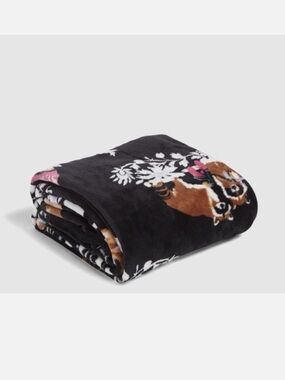 Vera Bradley Merry Mischief Fleece Throw Blanket